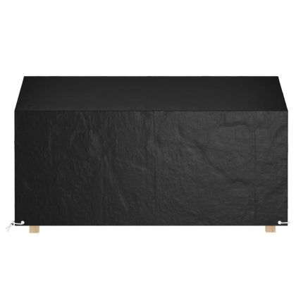 Калъф за градинска пейка 2 бр 8 капси 190x70x70/88см полиетилен