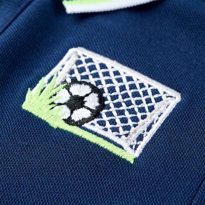 Детска поло тениска, нейви, 140