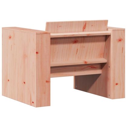Градински диван, 79x60x62 см, дугласка дървесина масив