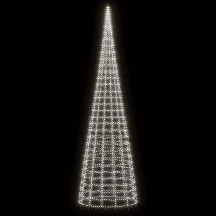 LED коледна елха 3000 LED студено бяло 800 см