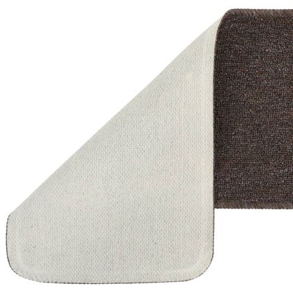 Противоплъзгащи стелки за стълби, 15 бр, 60x25 см, кафяви