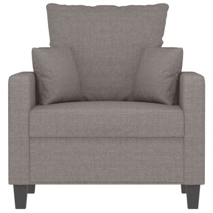 Кресло, таупе, 60 см, текстил