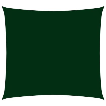 Платно-сенник Оксфорд текстил квадратно 2,5x2,5 м тъмнозелено