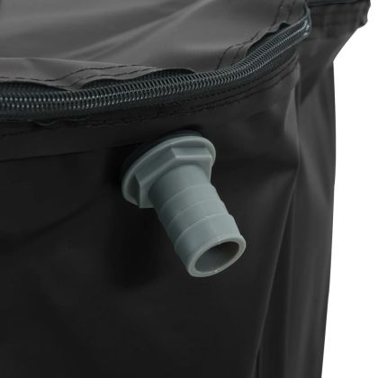 Резервоар за вода с кран, сгъваем, 1350 л, PVC