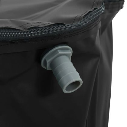 Резервоар за вода с кран, сгъваем, 1250 л, PVC