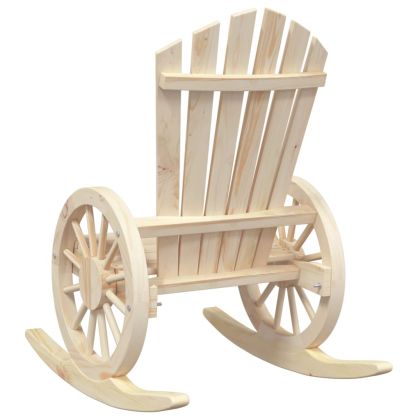 Люлеещи столове "Адирондак", 2 бр, чам масив