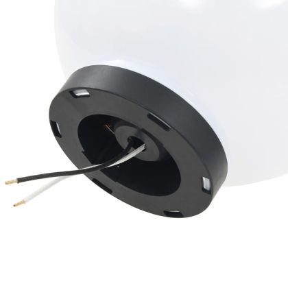 Градински сфери за LED лампи, 2 бр, 20 см, PMMA