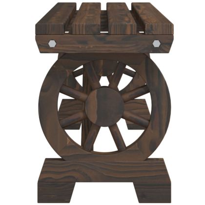 Градински пейки, 2 бр, масивна ела