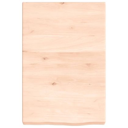 Стенен рафт, 40x60x(2-6) см, необработен масивен дъб
