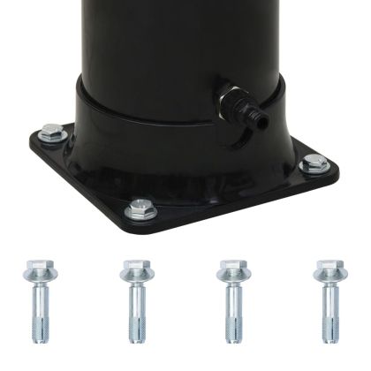 Соларен душ, черен, 214 см, 20 л