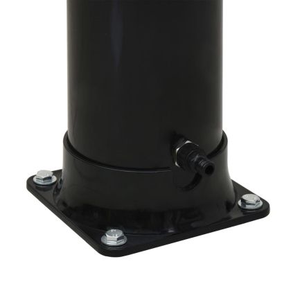 Соларен душ, черен, 214 см, 20 л