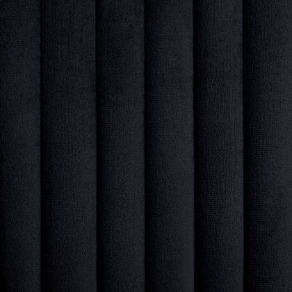 Трапезни столове, 6 бр, черни, кадифе