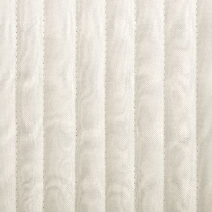 Трапезни столове, 6 бр, кремави, плат