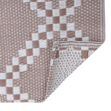 Килим за открито, ARAKIL кафяво, 120x180 см, PP