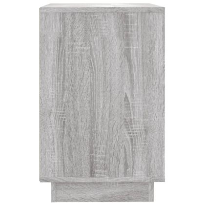Сайдборд, Сив сонома, 102x35x55 см, инженерно дърво