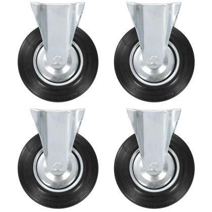 12 бр фиксирани колела, 200 мм