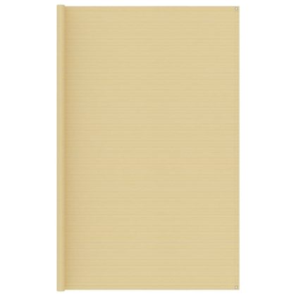 Килим за палатка, 300x500 см, бежов