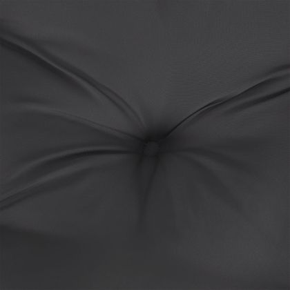 Възглавница за градинска пейка черна 150x50x7 см оксфорд плат