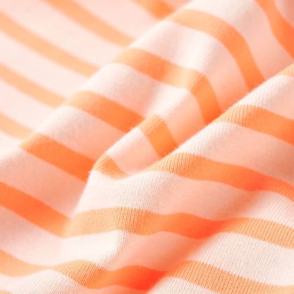 Детска тениска, неоново оранжева, 128