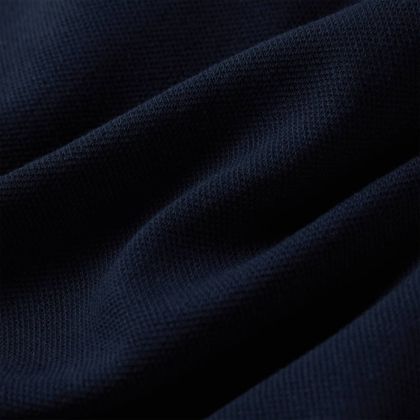 Детски суитшърт с цип, тъмносин, 104