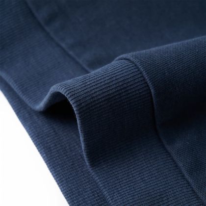 Детски суитшърт, тъмносин меланж, 104