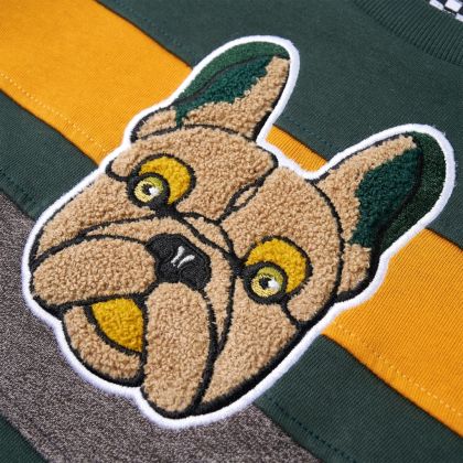 Детски суитшърт, тъмнозелен, 128