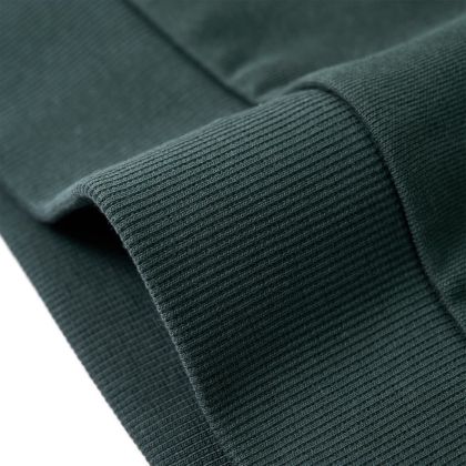 Детски суитшърт, тъмнозелен, 128