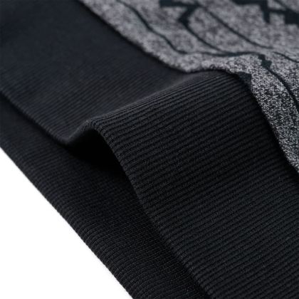 Детски суитшърт, тъмносин меланж, 140