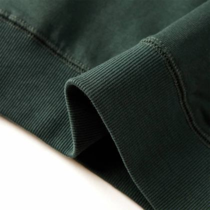 Детски суитшърт, тъмнозелен, 104