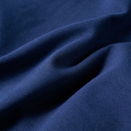 Детски суитшърт с качулка, тъмносин, 104