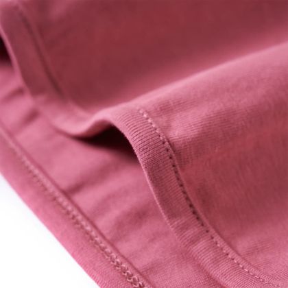 Детска тениска с дълъг ръкав, малина, 140