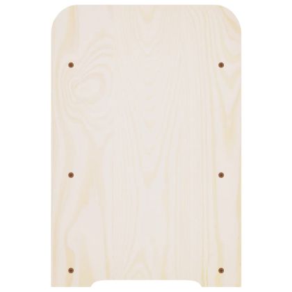 Поставка за вино с горна дъска 43x25x37 см масивен бор