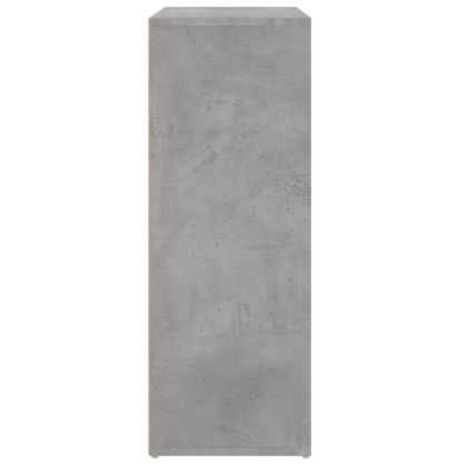 Бюфет бетонно сив 60x31x84 см инженерно дърво