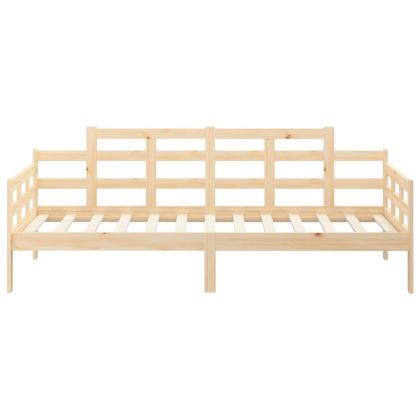 Дневно легло, борово дърво масив, 90x190 см