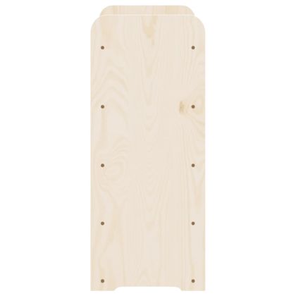 Поставка за вино 67,5x25x60 см масивна чамова дървесина