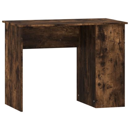 Бюро, опушен дъб, 100x55x75 см, инженерно дърво