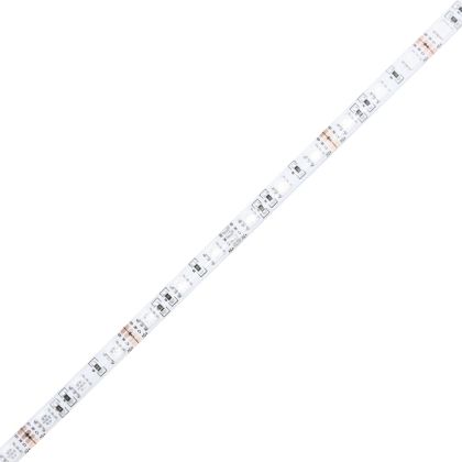 Табла шкаф с LED, опушен дъб, 100x17x102 см