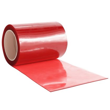 Завеса за врата червена 300x2,6 мм 10 м PVC