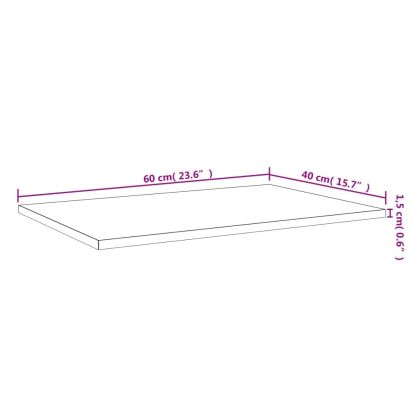 Стенни рафтове 4 бр кафяв дъб 60x40x1,5 см инженерно дърво