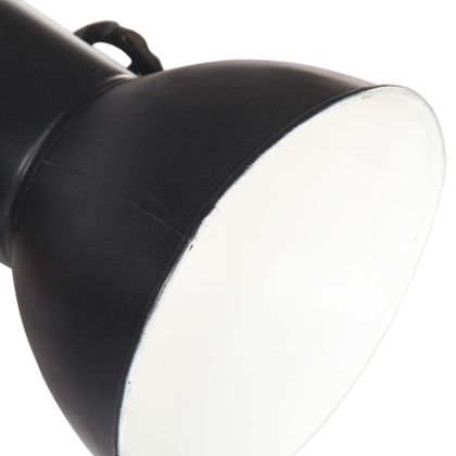 Индустриална стенна лампа черна 90x25 см E27