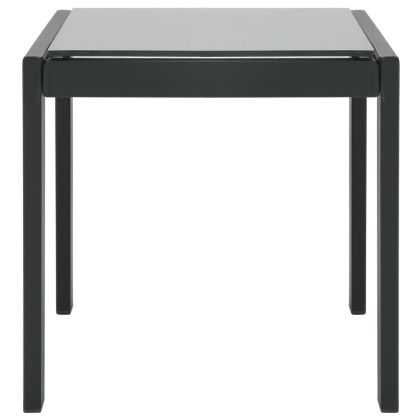 Шезлонги, 2 бр, с масичка, textilene и стомана