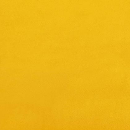 Люлеещ се стол с облегалка, жълт кадифе и масивно дърво