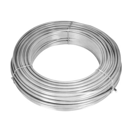 Оградна мрежа с колове и клинове поцинкована стомана 25x1,25 м