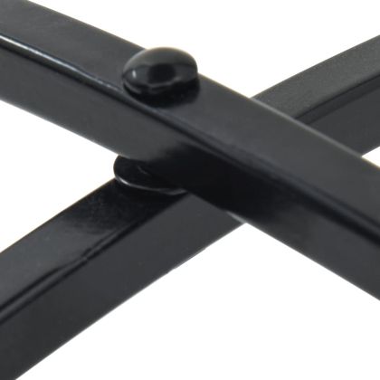 Мозаечна бистро маса, синьо и бяло, Ø50x70 см, керамика