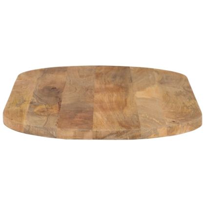 Плот за маса, 100x40x2,5 см, овален, масивно дърво манго