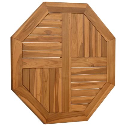 Плот за маса 70x70x2,5 см осмоъгълен масивен бук