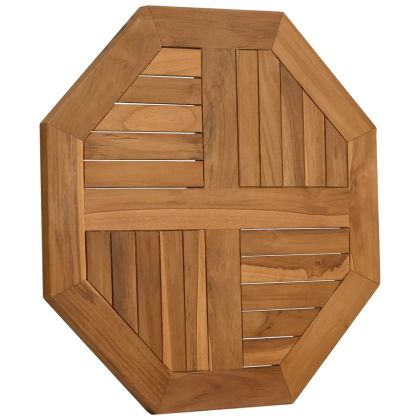 Плот за маса 60x60x2,5 см осмоъгълен масивен бук