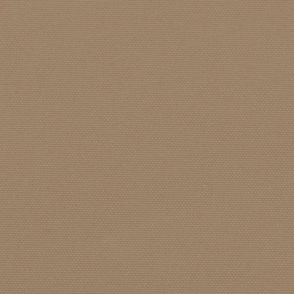 Прибираща се странична тента, таупе, 140x1200 см