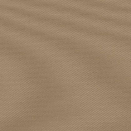 Прибираща се странична тента, таупе, 140x1000 см