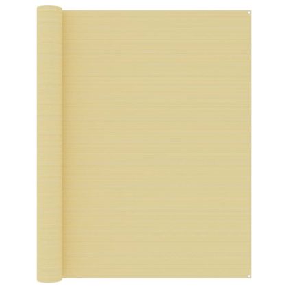 Килим за палатка, 250x450 см, бежов